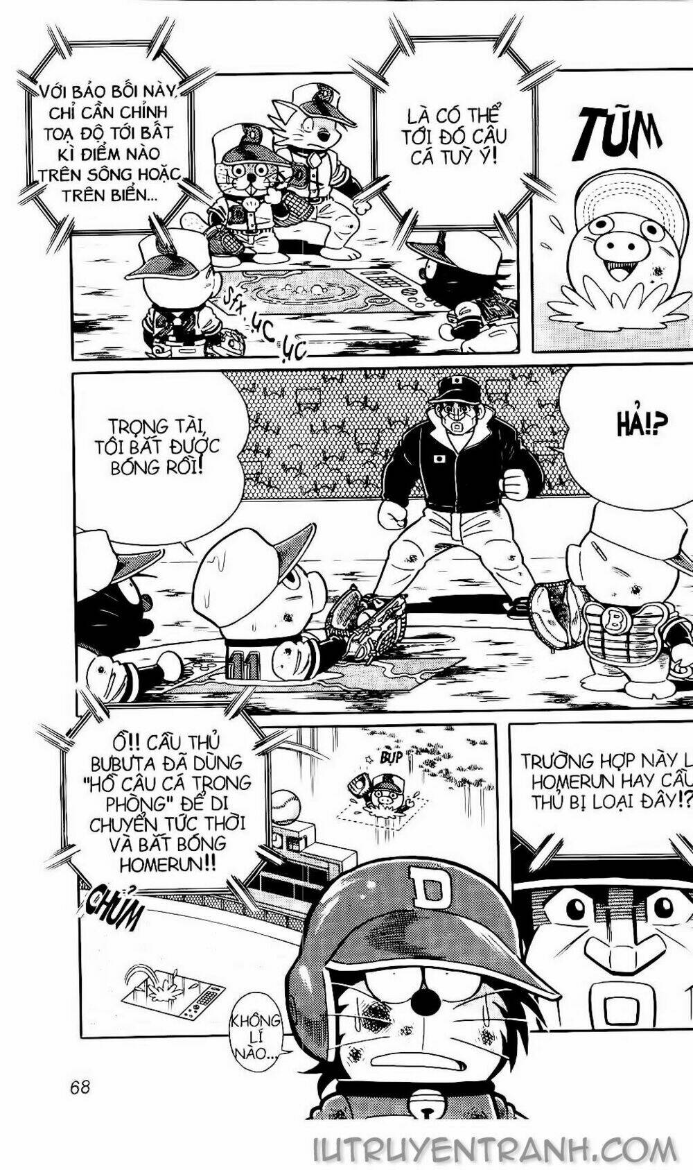 Doraemon Bóng Chày Tập 125 trang 33
