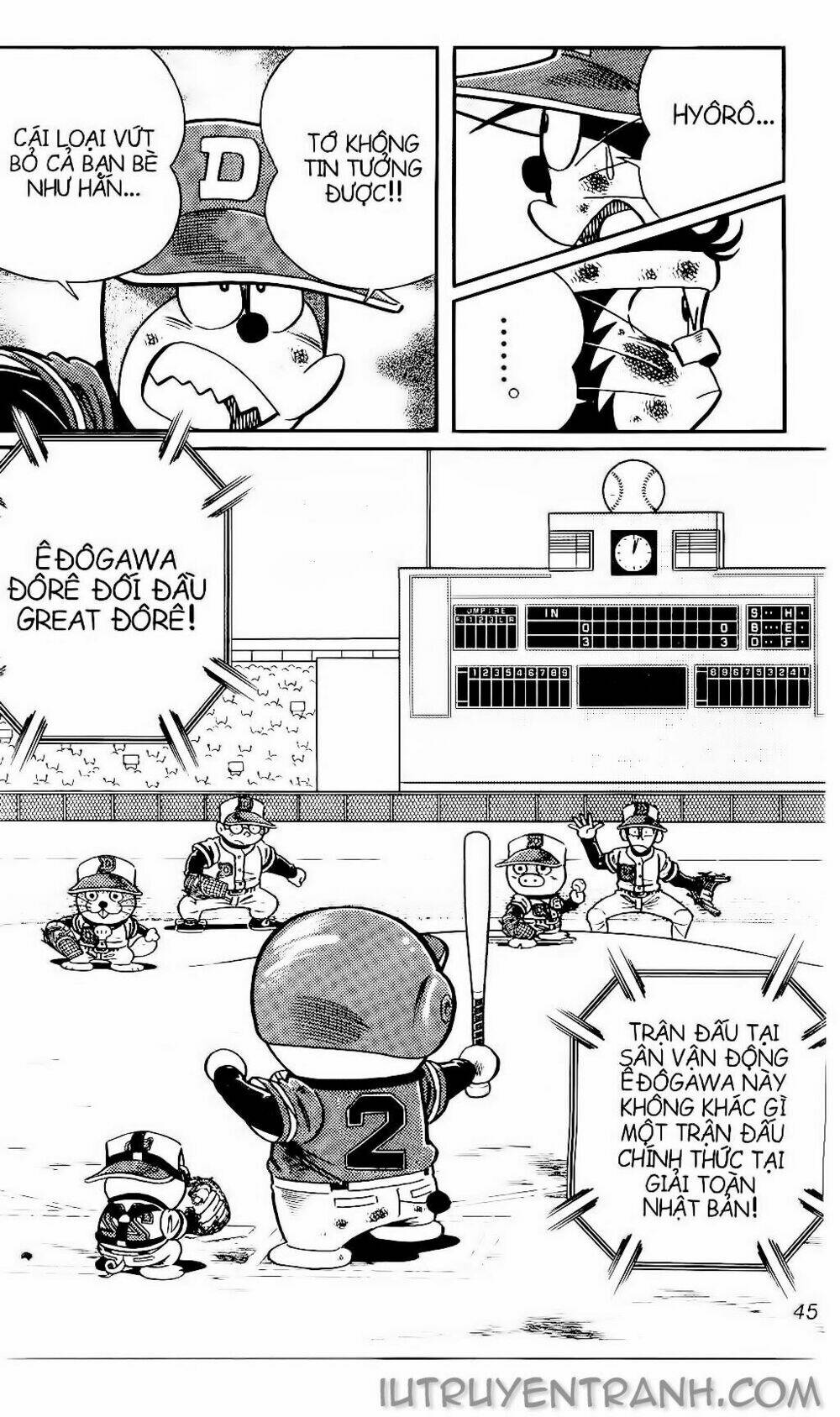 Doraemon Bóng Chày Tập 125 trang 10