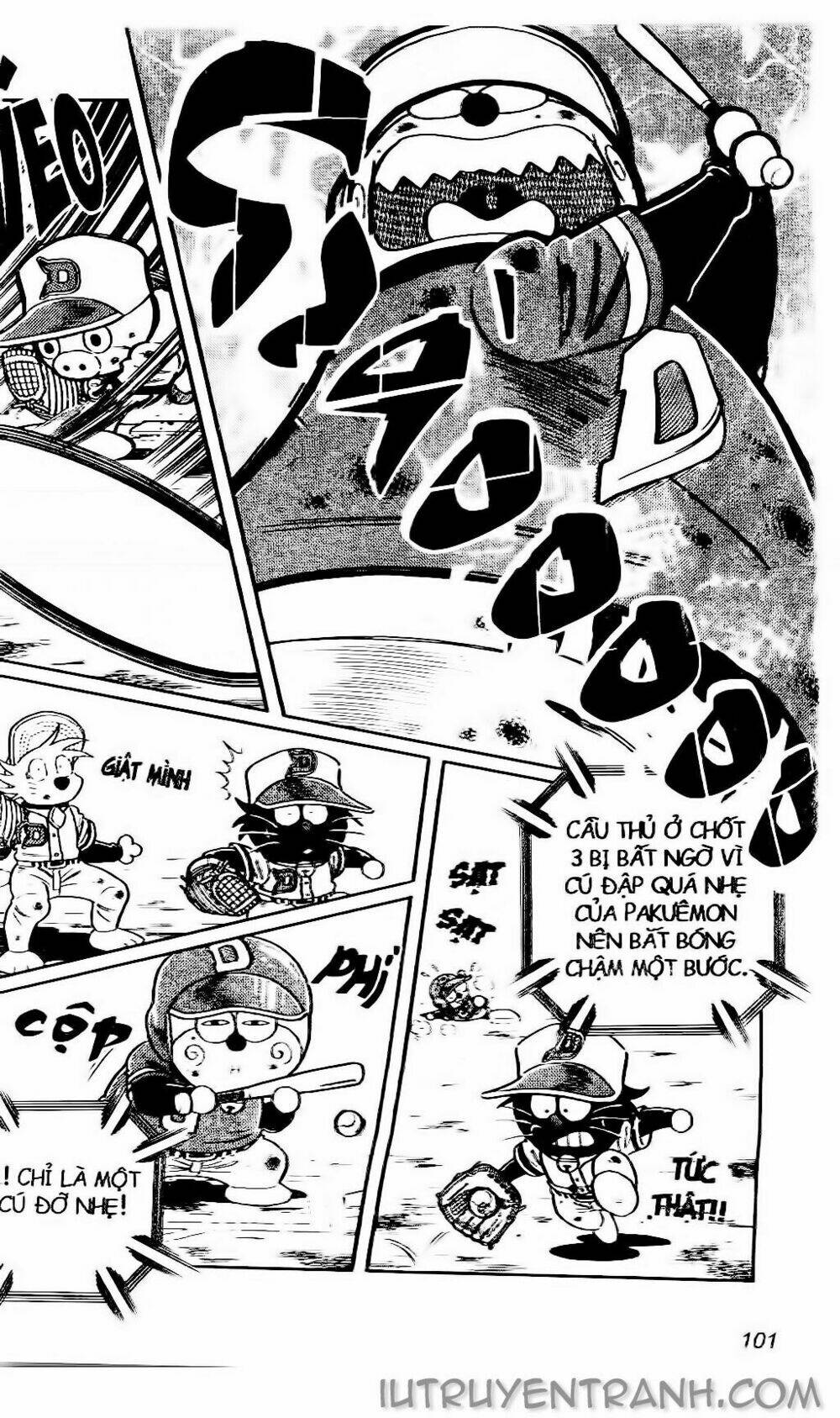 Doraemon Bóng Chày Tập 126 trang 34