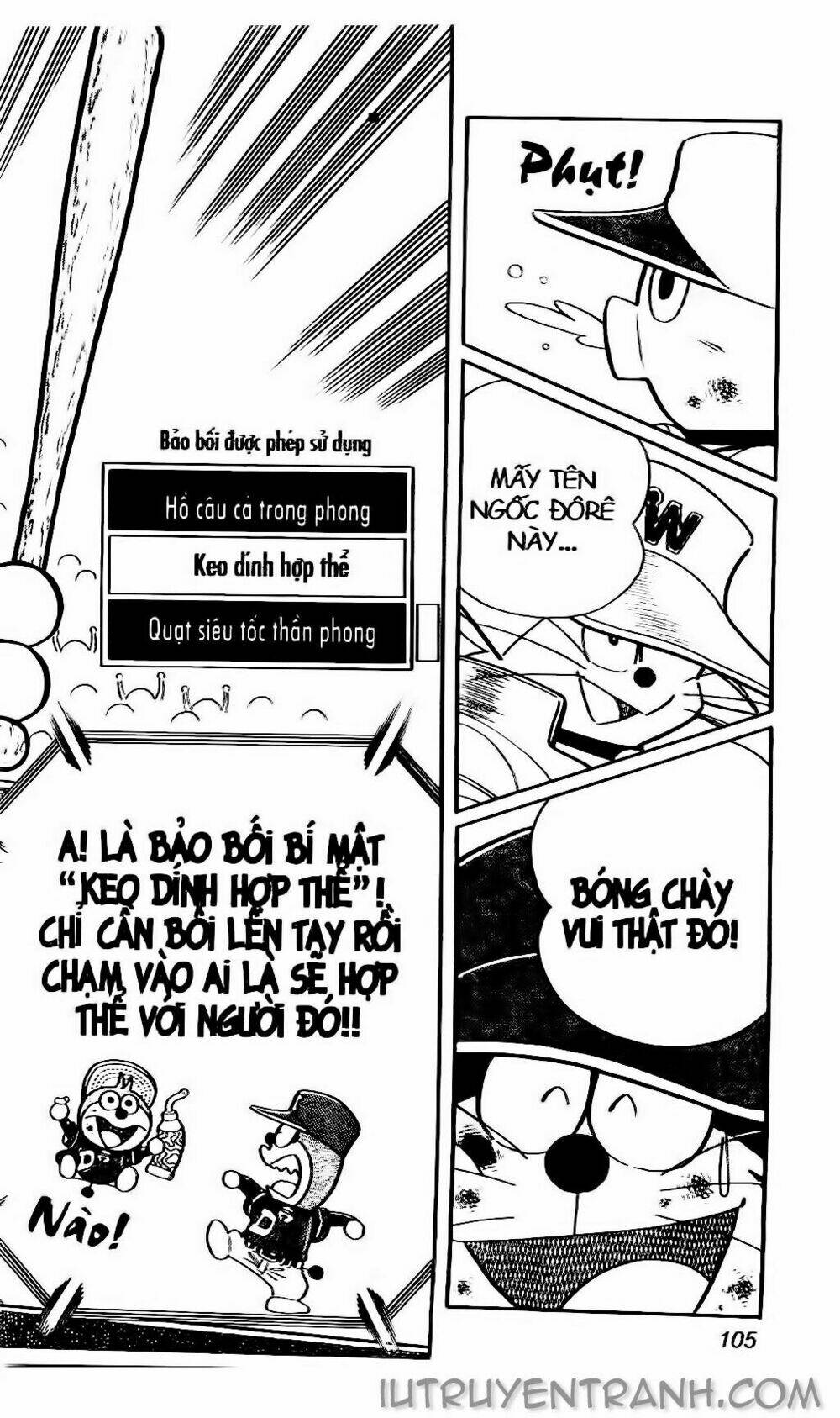 Doraemon Bóng Chày Tập 126 trang 38