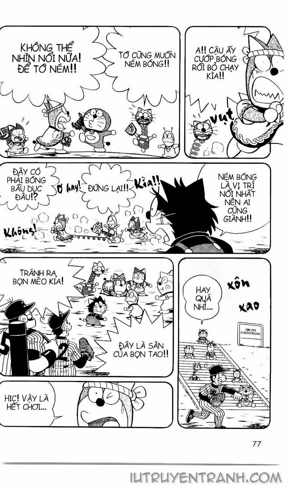 Doraemon Bóng Chày Tập 126 trang 10