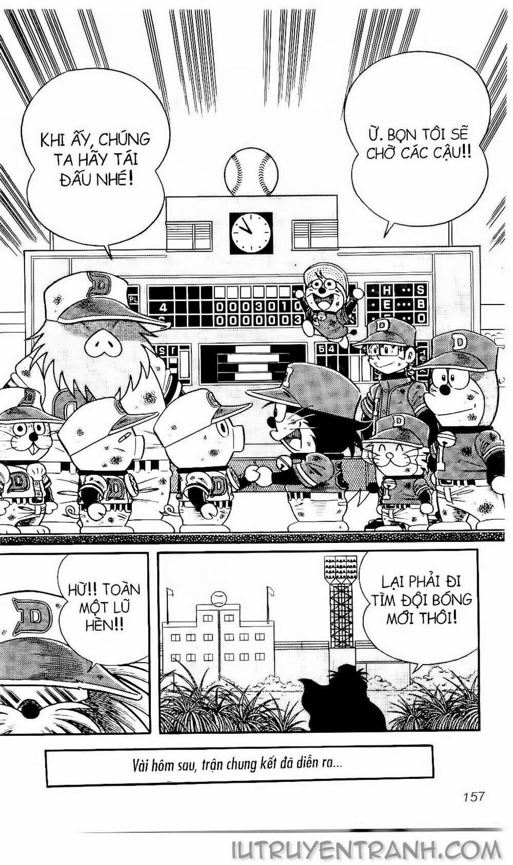 Doraemon Bóng Chày Tập 128 trang 22