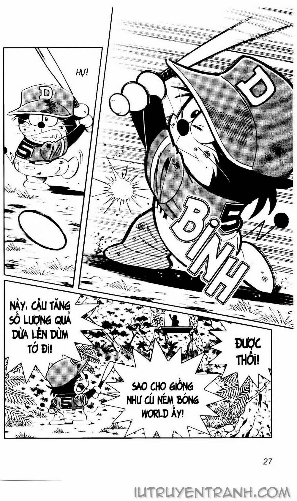 Doraemon Bóng Chày Tập 129 trang 25