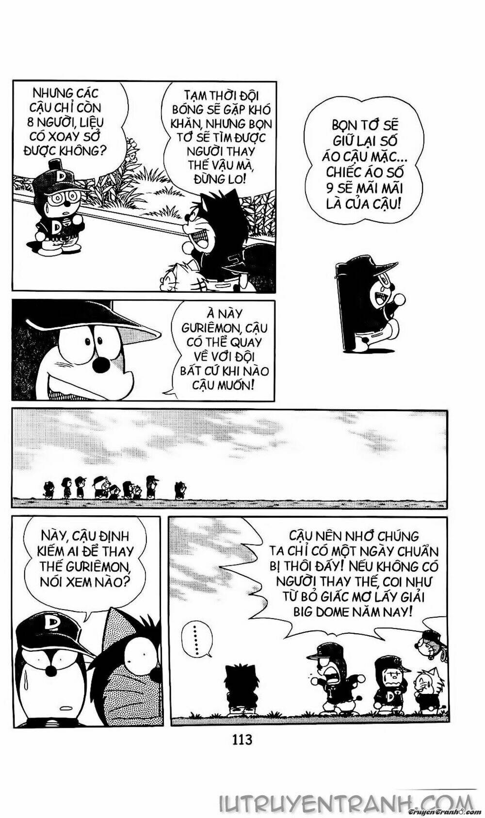 Doraemon Bóng Chày Tập 13 trang 11