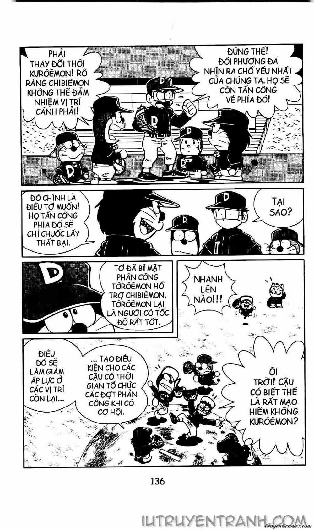 Doraemon Bóng Chày Tập 13 trang 34