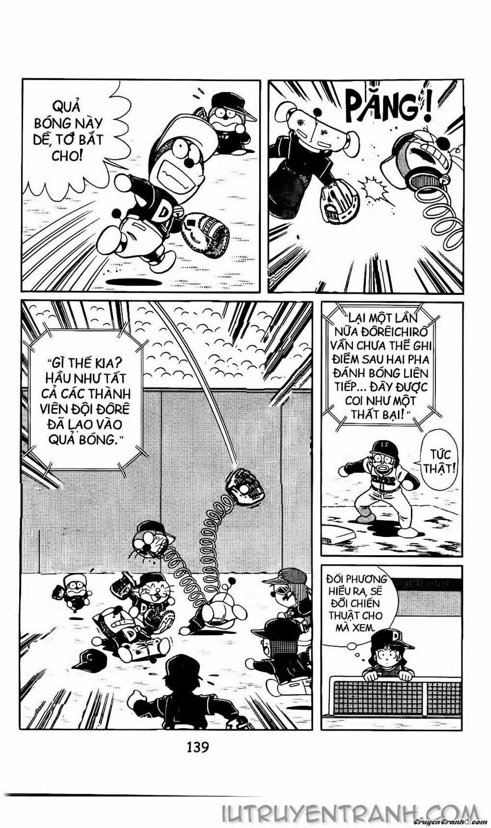 Doraemon Bóng Chày Tập 13 trang 37