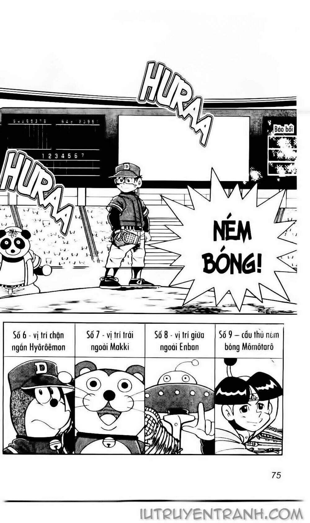 Doraemon Bóng Chày Tập 131 trang 20