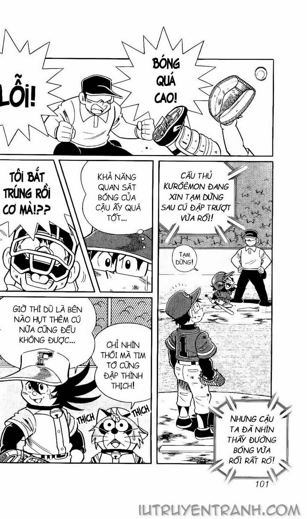 Doraemon Bóng Chày Tập 132 trang 15