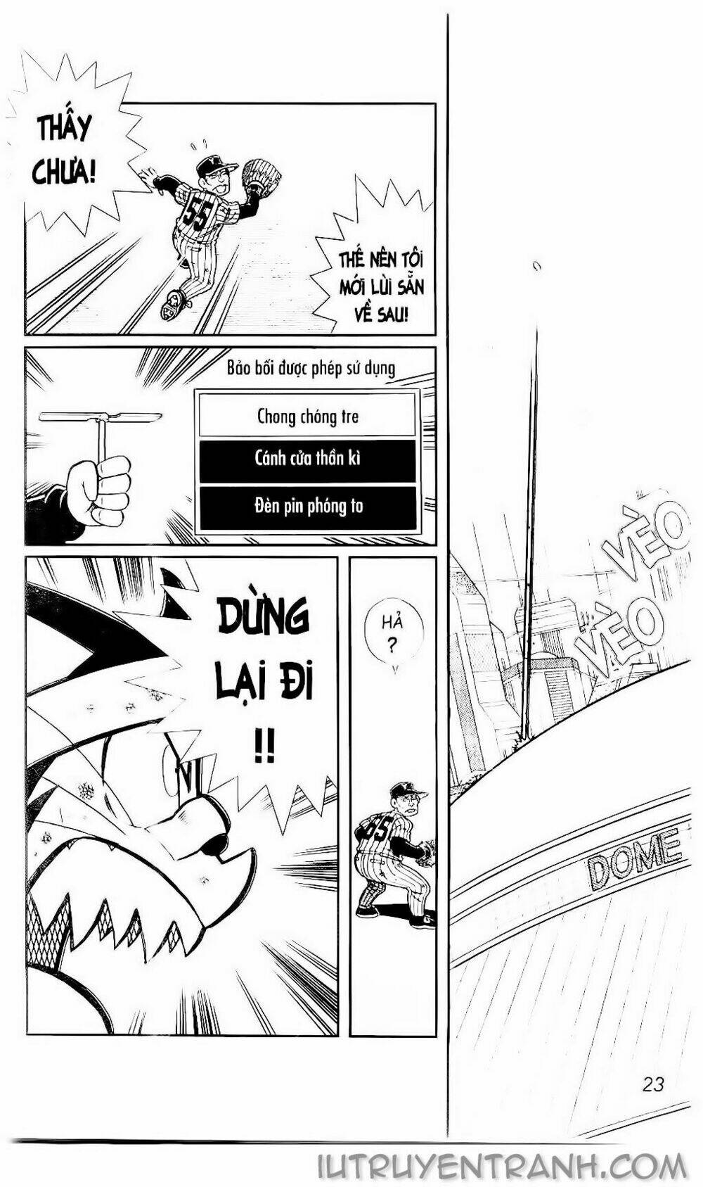 Doraemon Bóng Chày Tập 135 trang 20