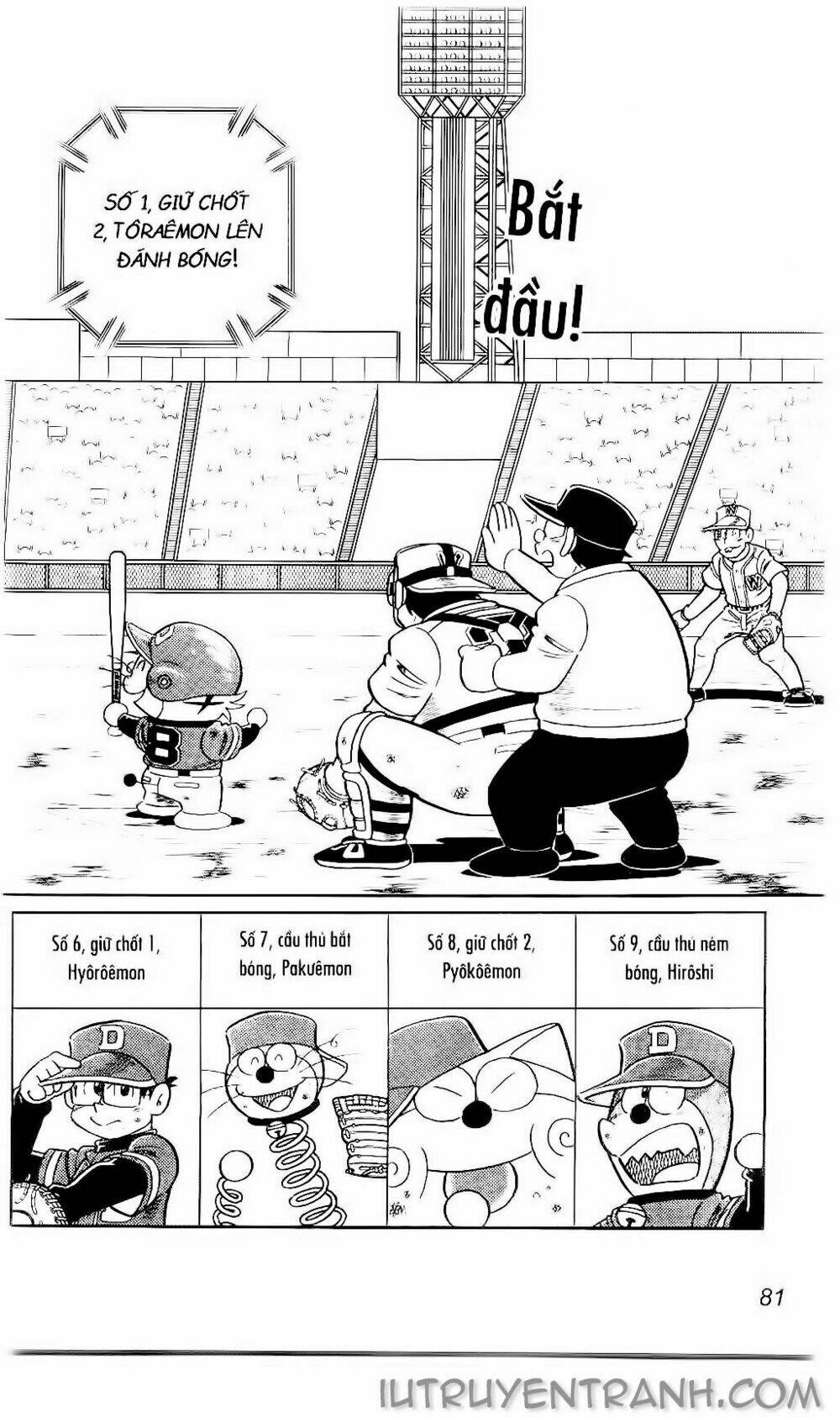 Doraemon Bóng Chày Tập 137 trang 17