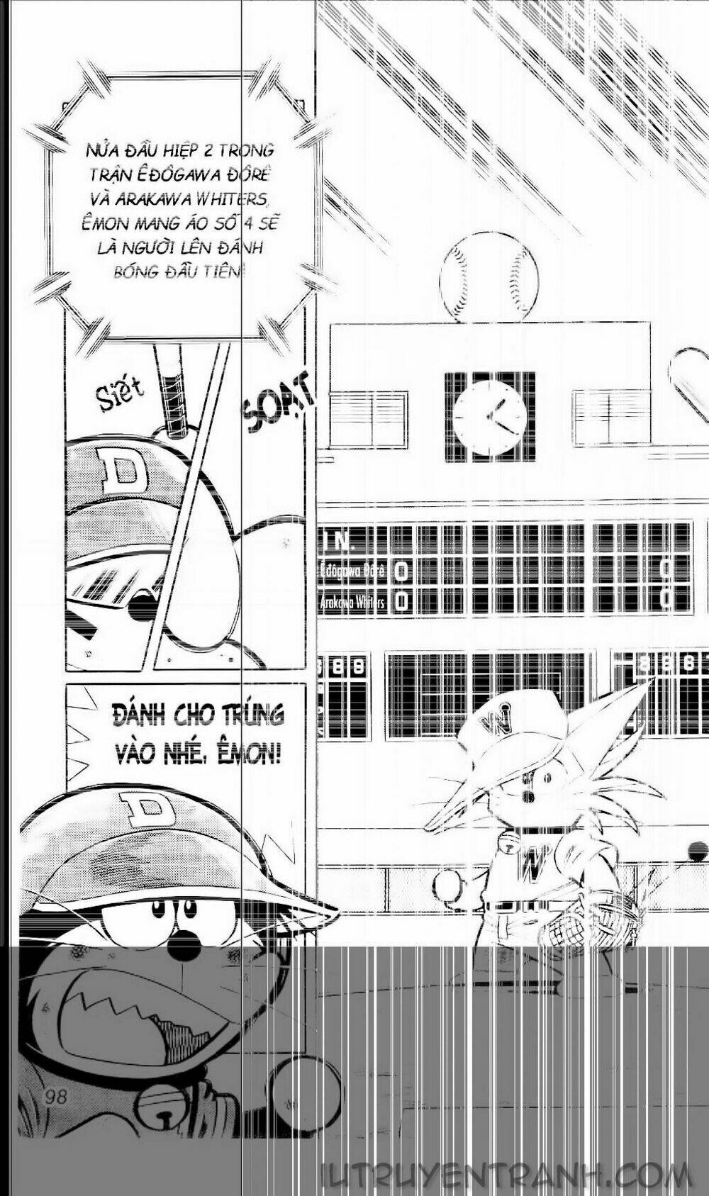 Doraemon Bóng Chày Tập 137 trang 34
