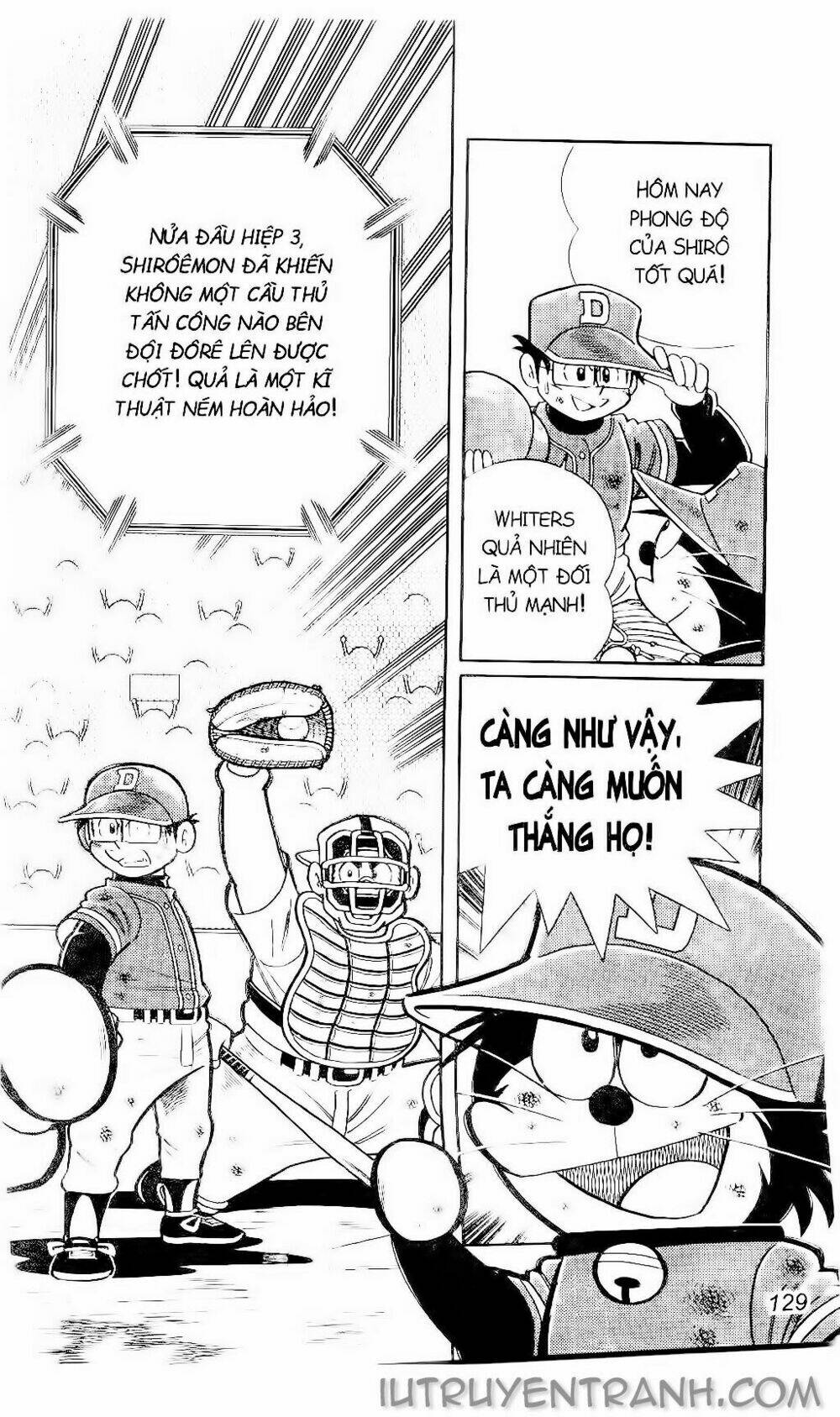 Doraemon Bóng Chày Tập 138 trang 34