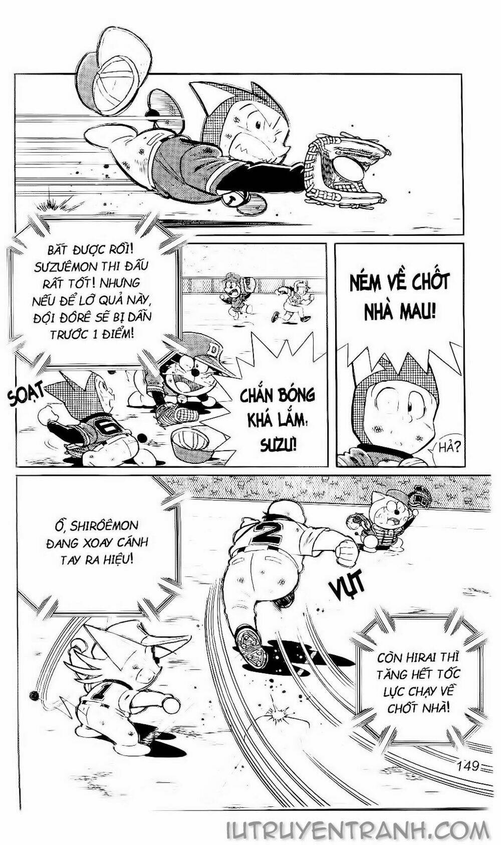 Doraemon Bóng Chày Tập 138 trang 54