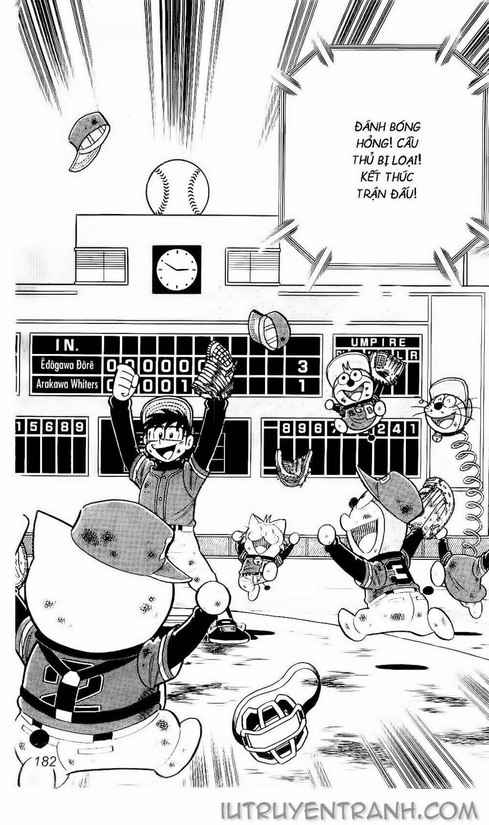 Doraemon Bóng Chày Tập 139 trang 30