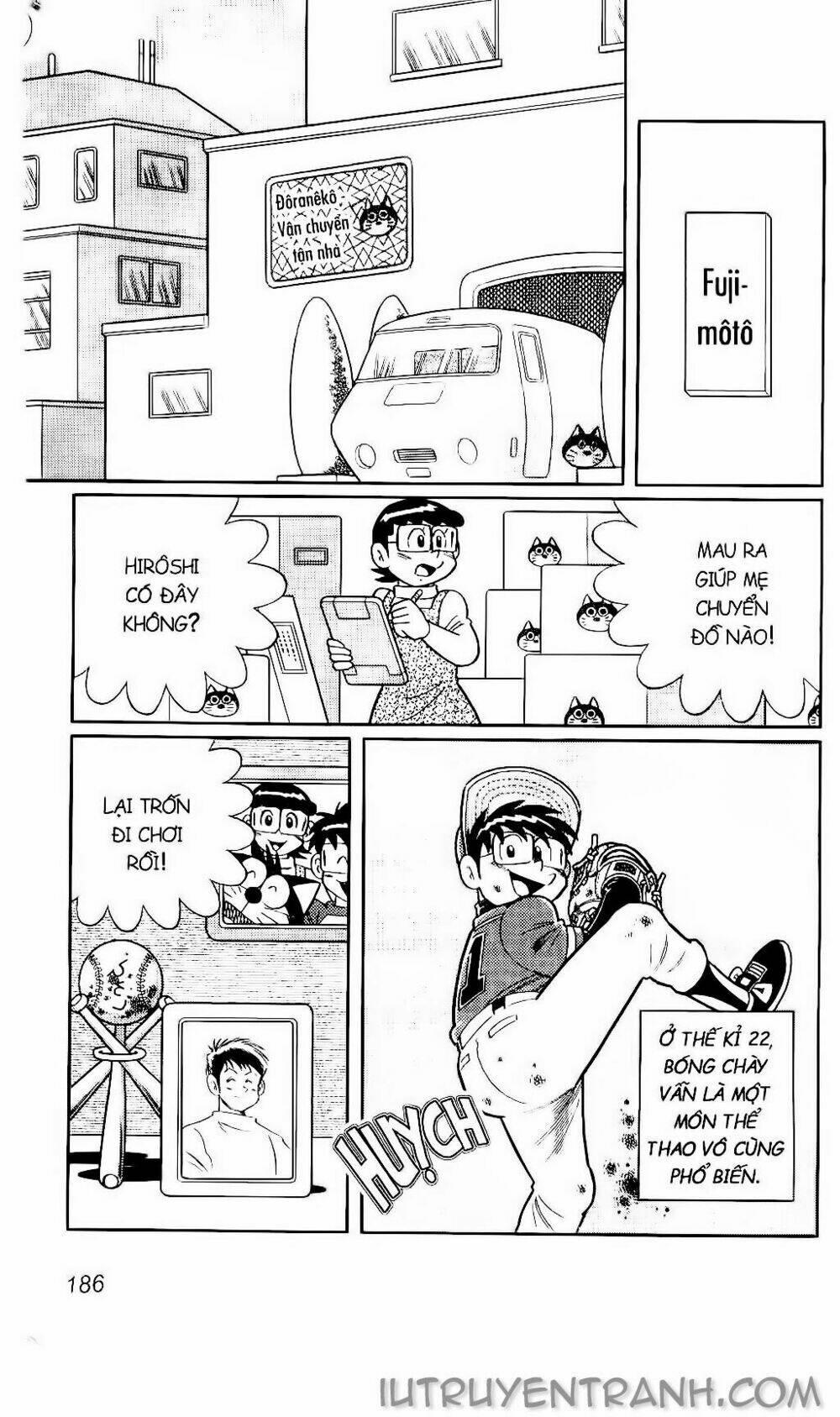Doraemon Bóng Chày Tập 139 trang 34