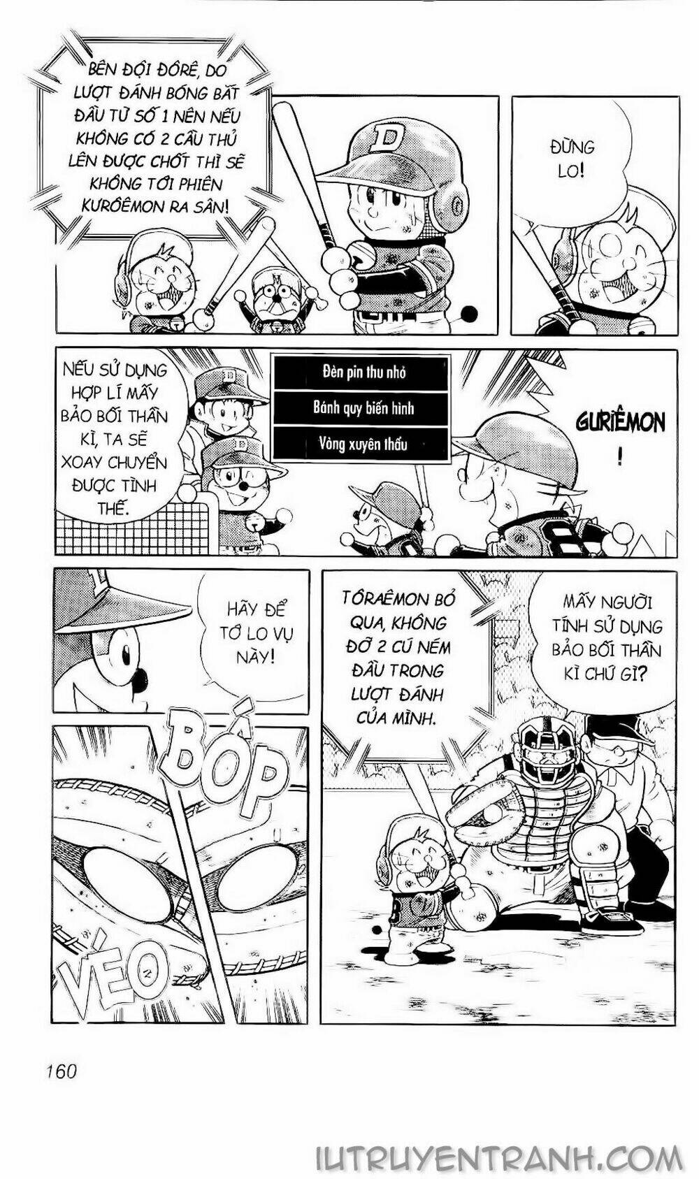 Doraemon Bóng Chày Tập 139 trang 8