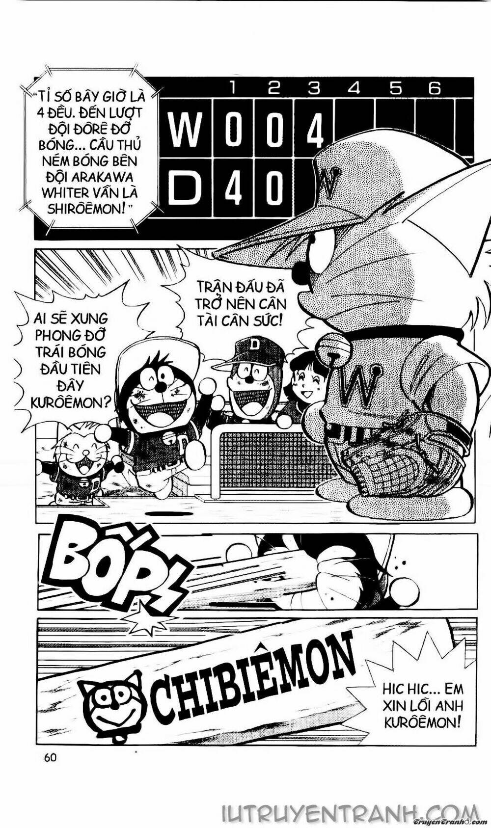 Doraemon Bóng Chày Tập 16 trang 28