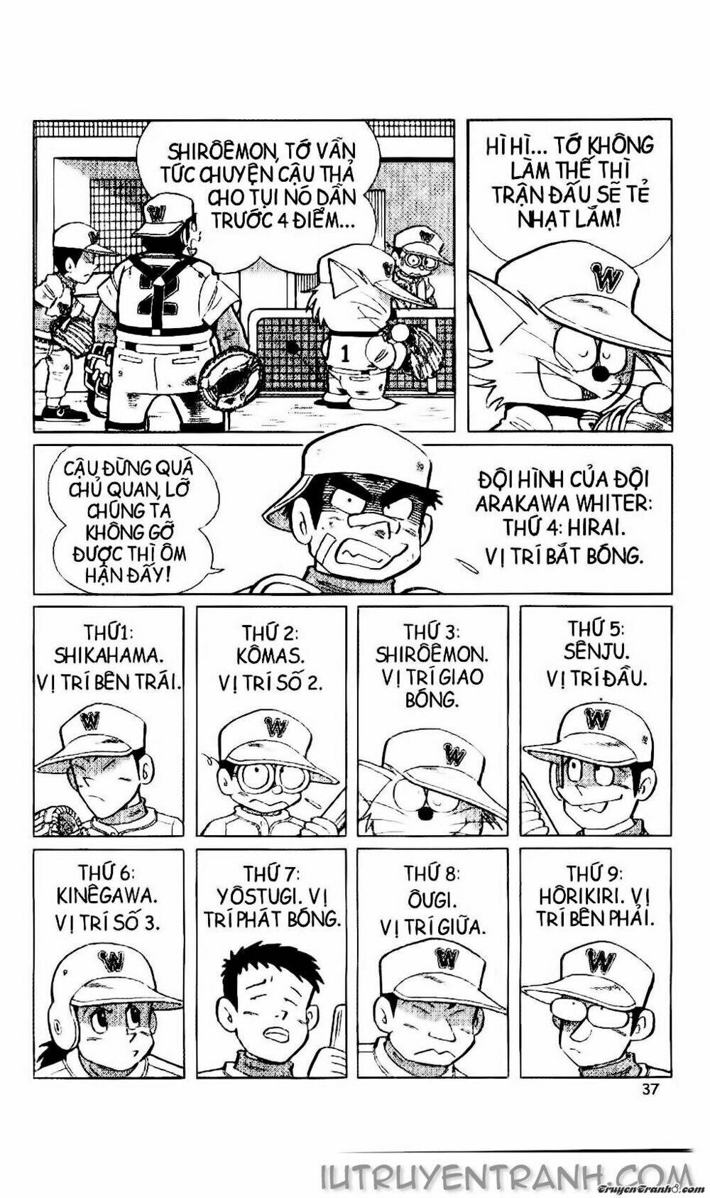 Doraemon Bóng Chày Tập 16 trang 5