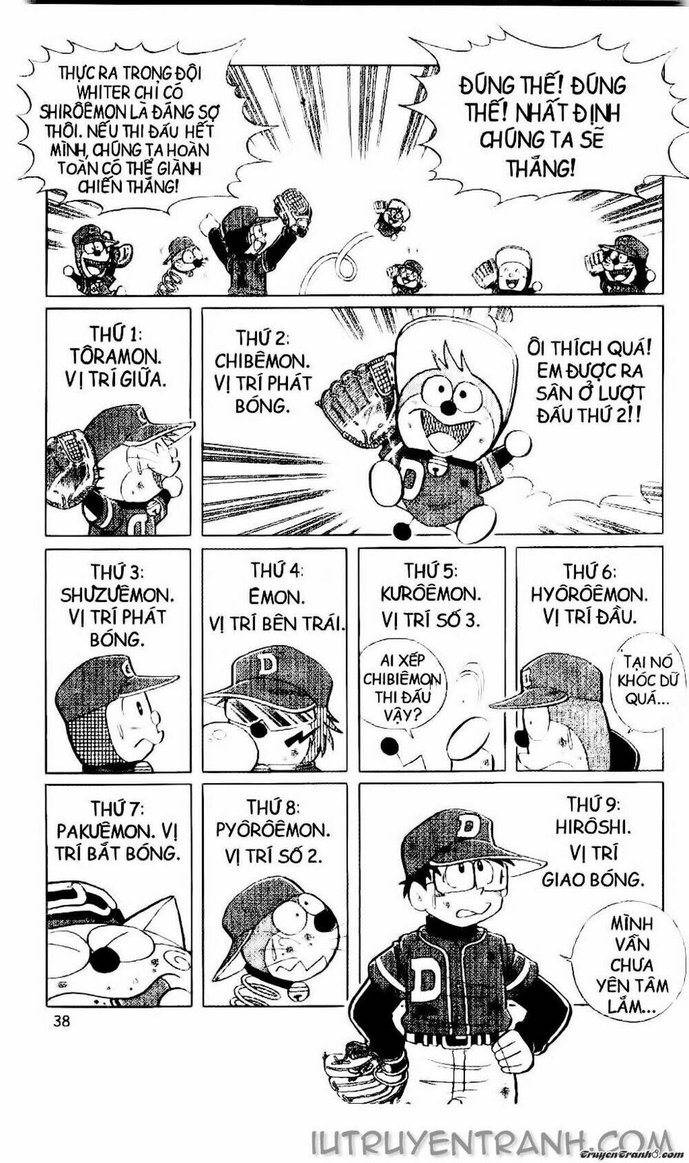 Doraemon Bóng Chày Tập 16 trang 6