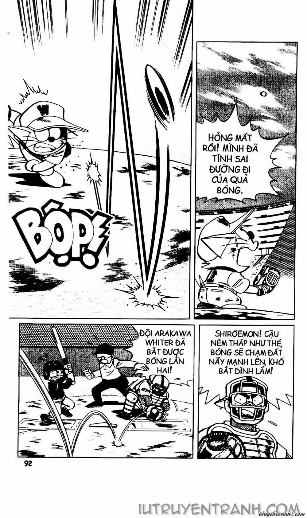 Doraemon Bóng Chày Tập 17 trang 8