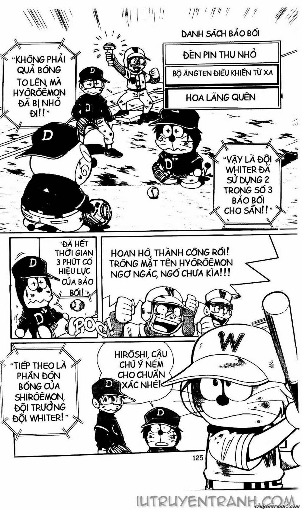 Doraemon Bóng Chày Tập 18 trang 15