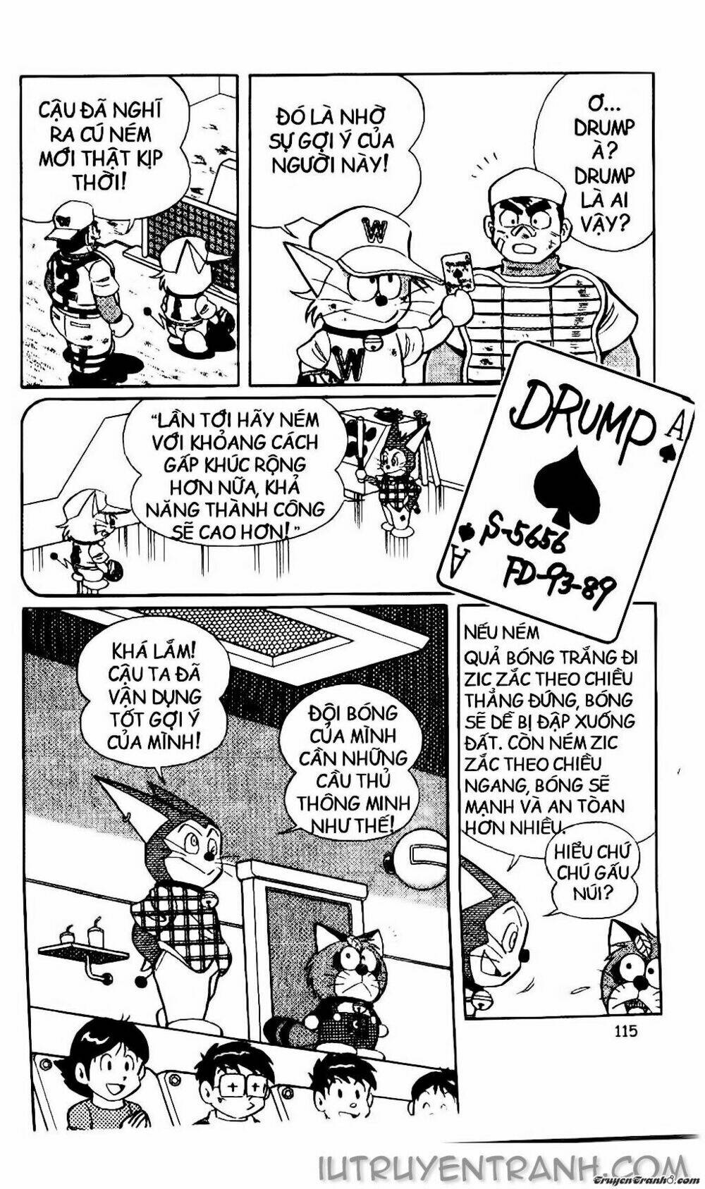 Doraemon Bóng Chày Tập 18 trang 5