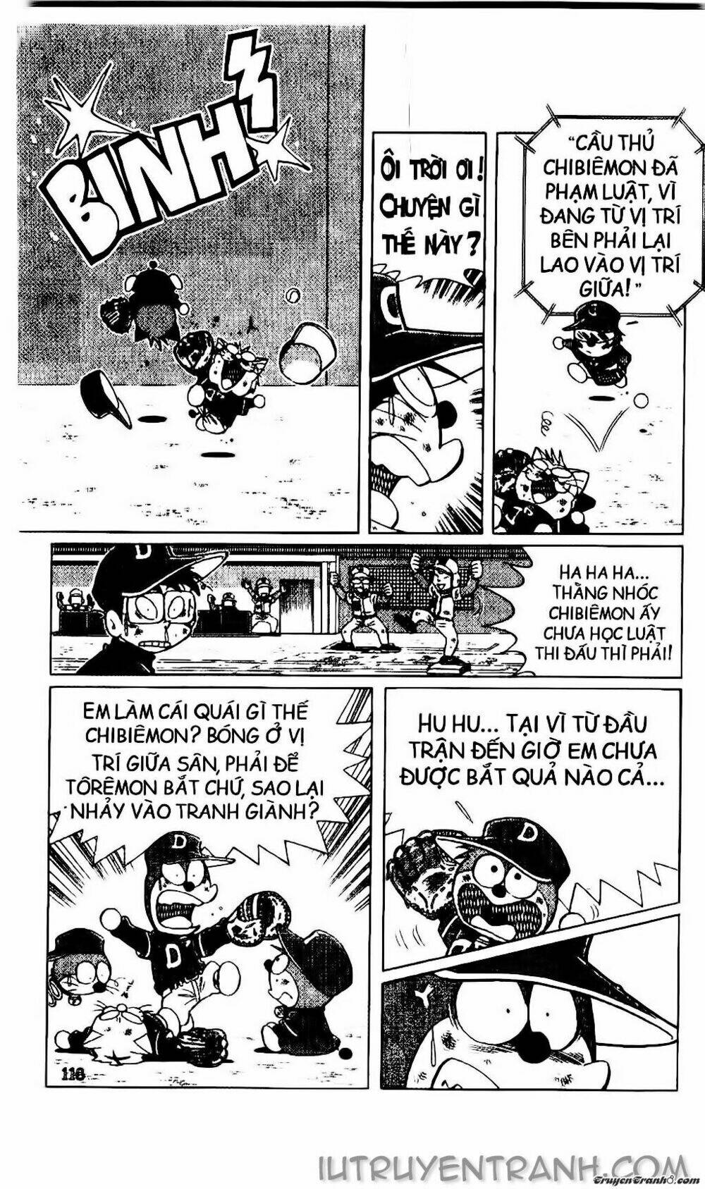 Doraemon Bóng Chày Tập 18 trang 8