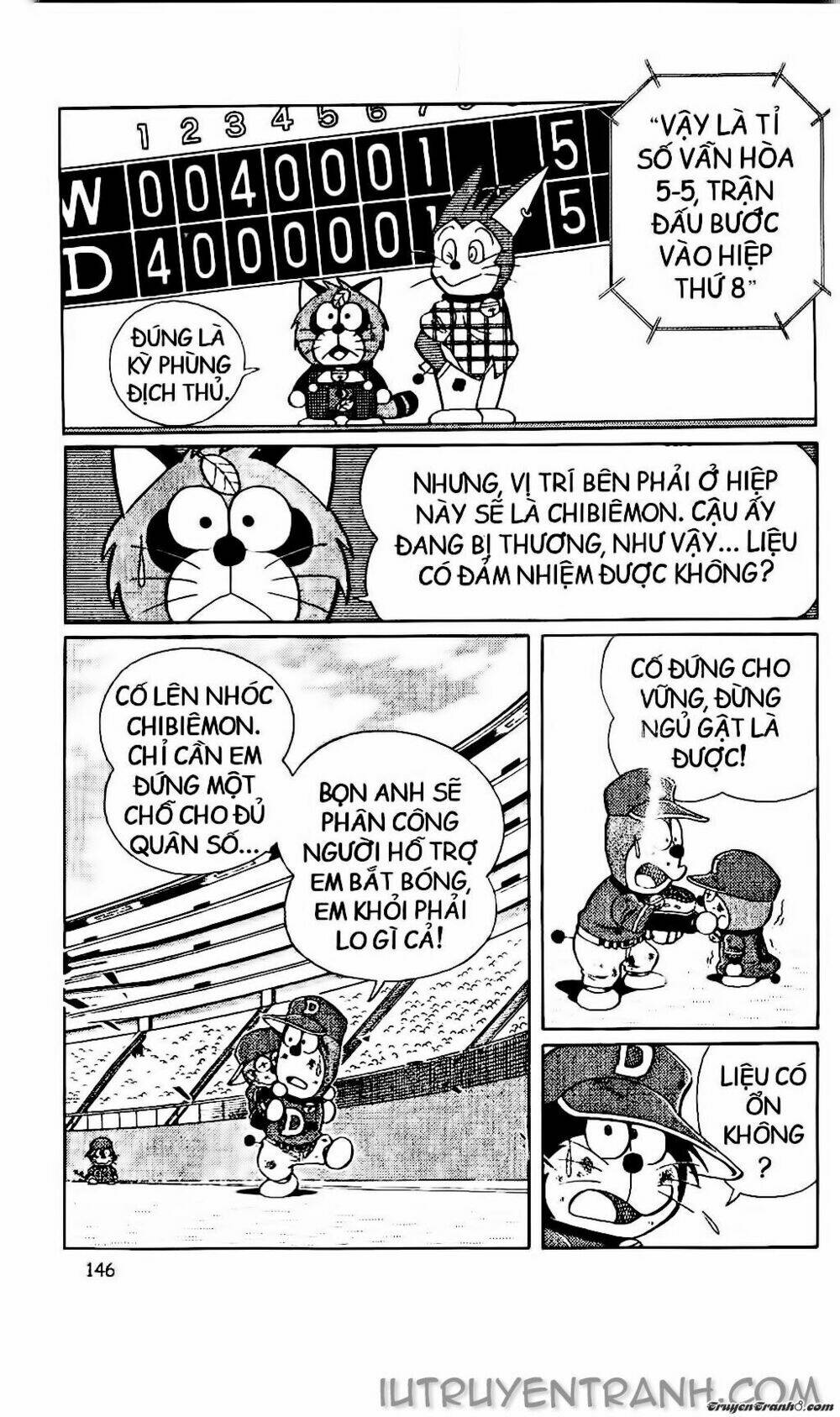 Doraemon Bóng Chày Tập 19 trang 11