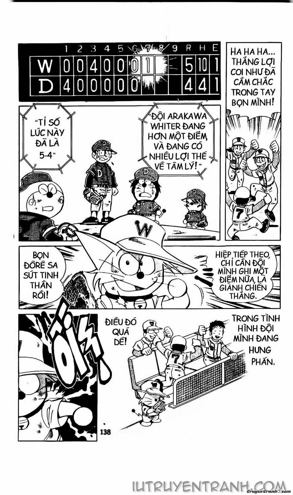 Doraemon Bóng Chày Tập 19 trang 3
