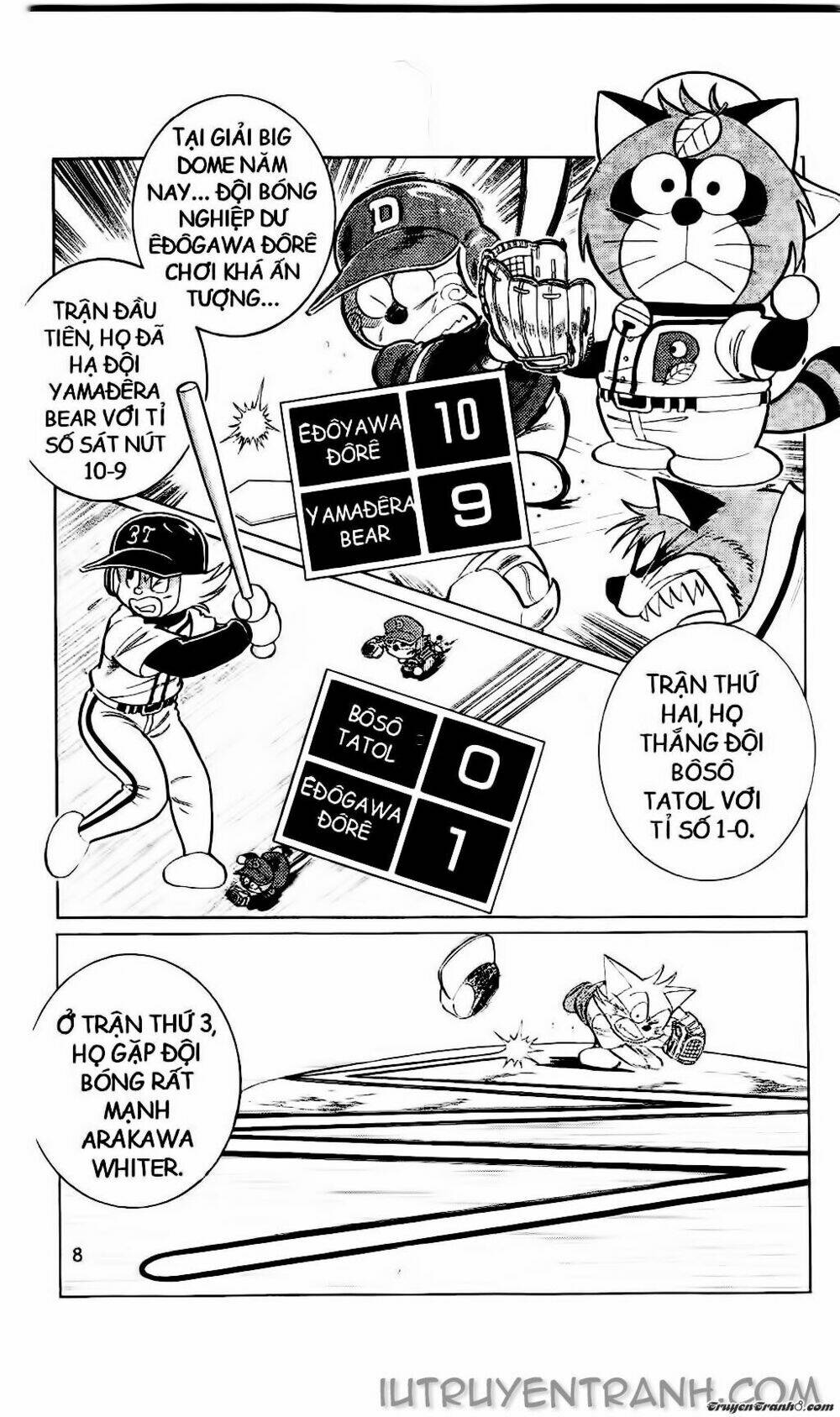 Doraemon Bóng Chày Tập 21 trang 2