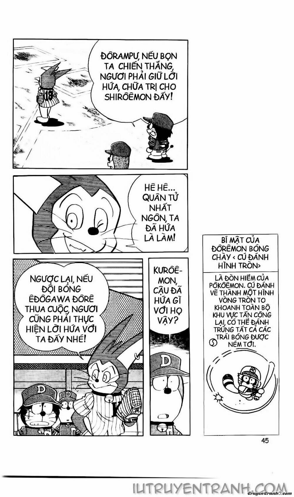 Doraemon Bóng Chày Tập 22 trang 14