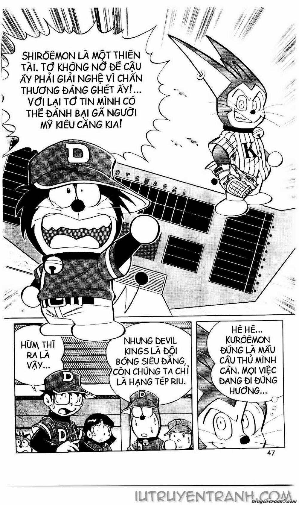 Doraemon Bóng Chày Tập 22 trang 16