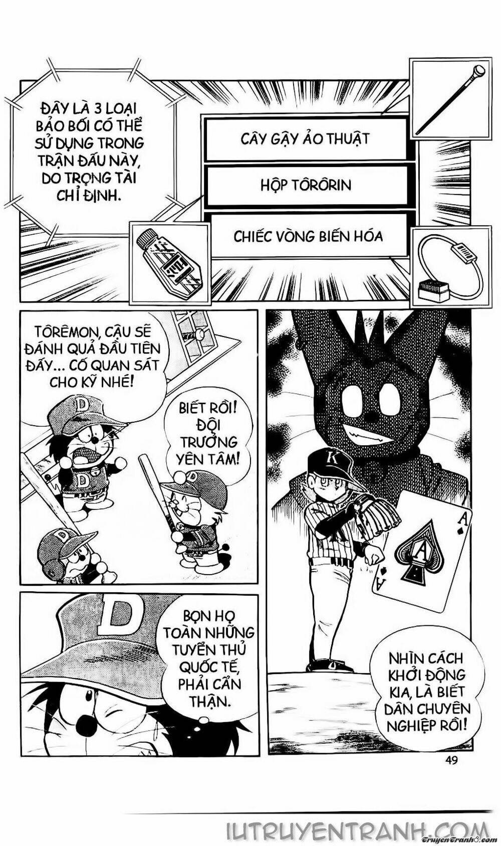 Doraemon Bóng Chày Tập 22 trang 18