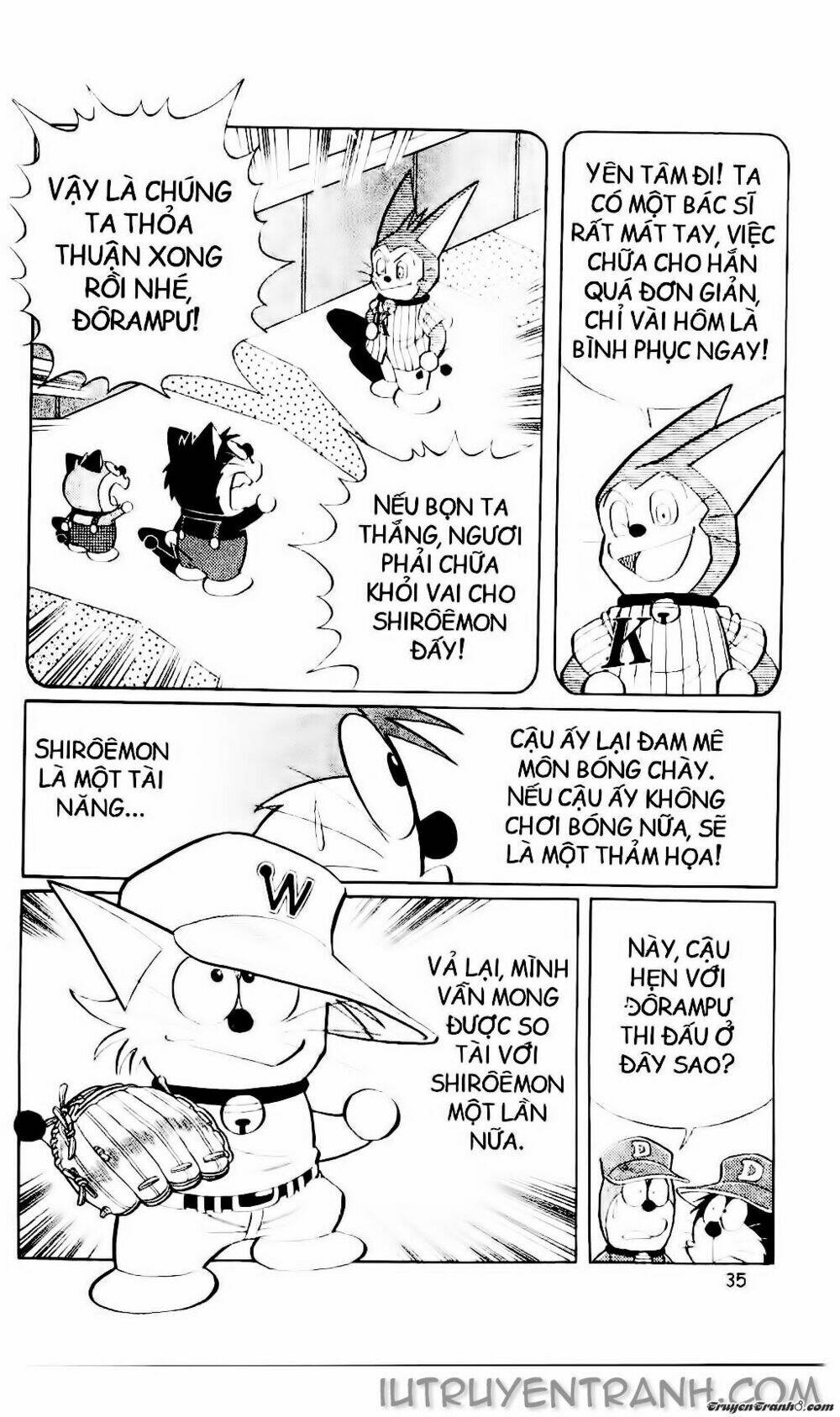 Doraemon Bóng Chày Tập 22 trang 4