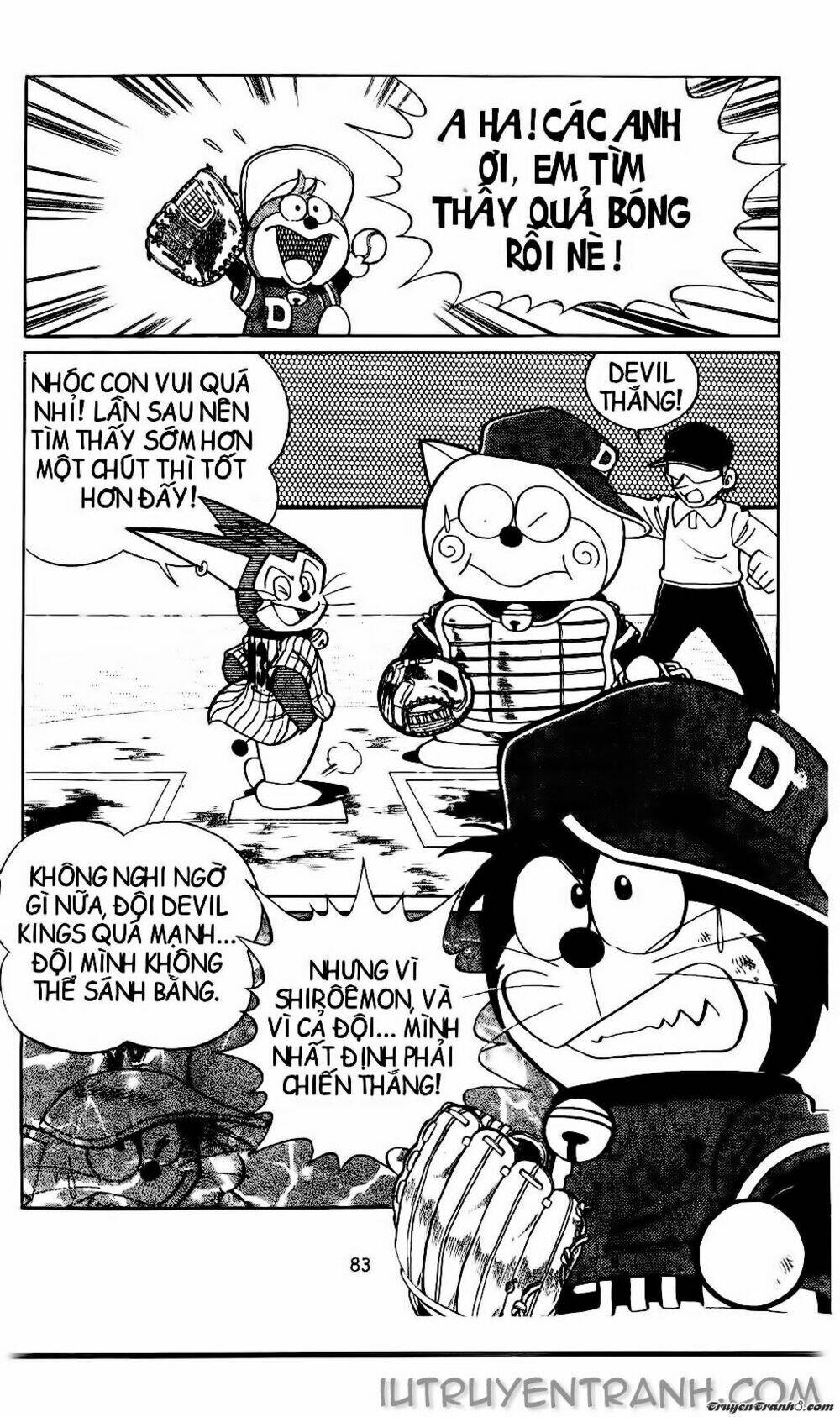 Doraemon Bóng Chày Tập 23 trang 25