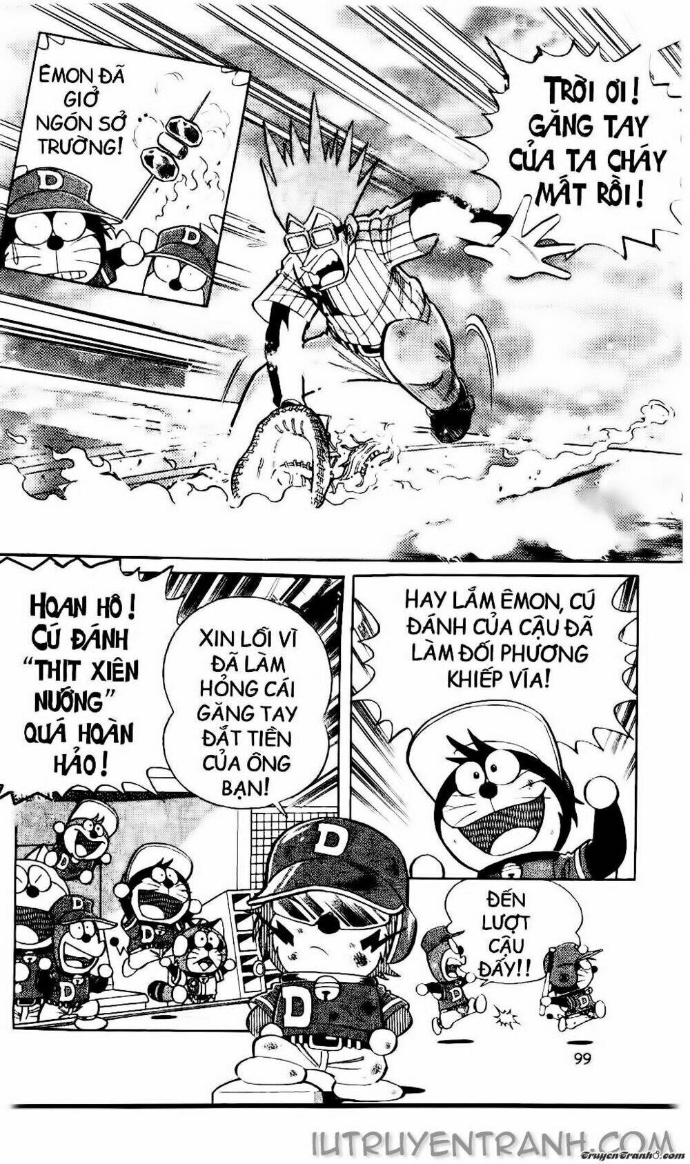 Doraemon Bóng Chày Tập 24 trang 15
