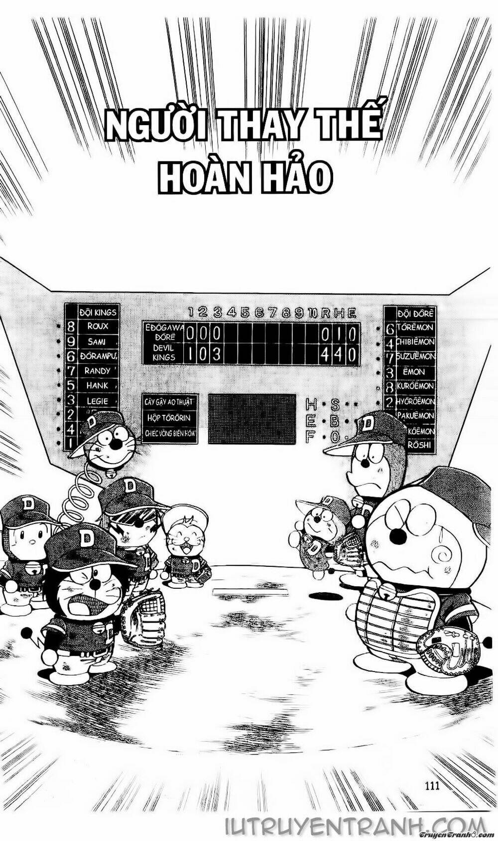 Doraemon Bóng Chày Tập 25 trang 1
