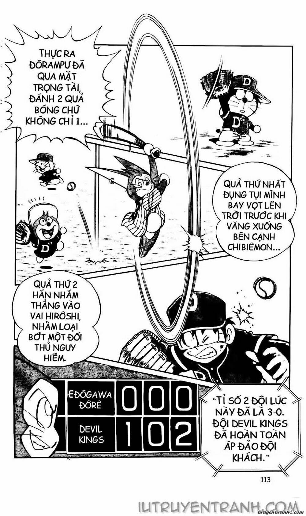 Doraemon Bóng Chày Tập 25 trang 3