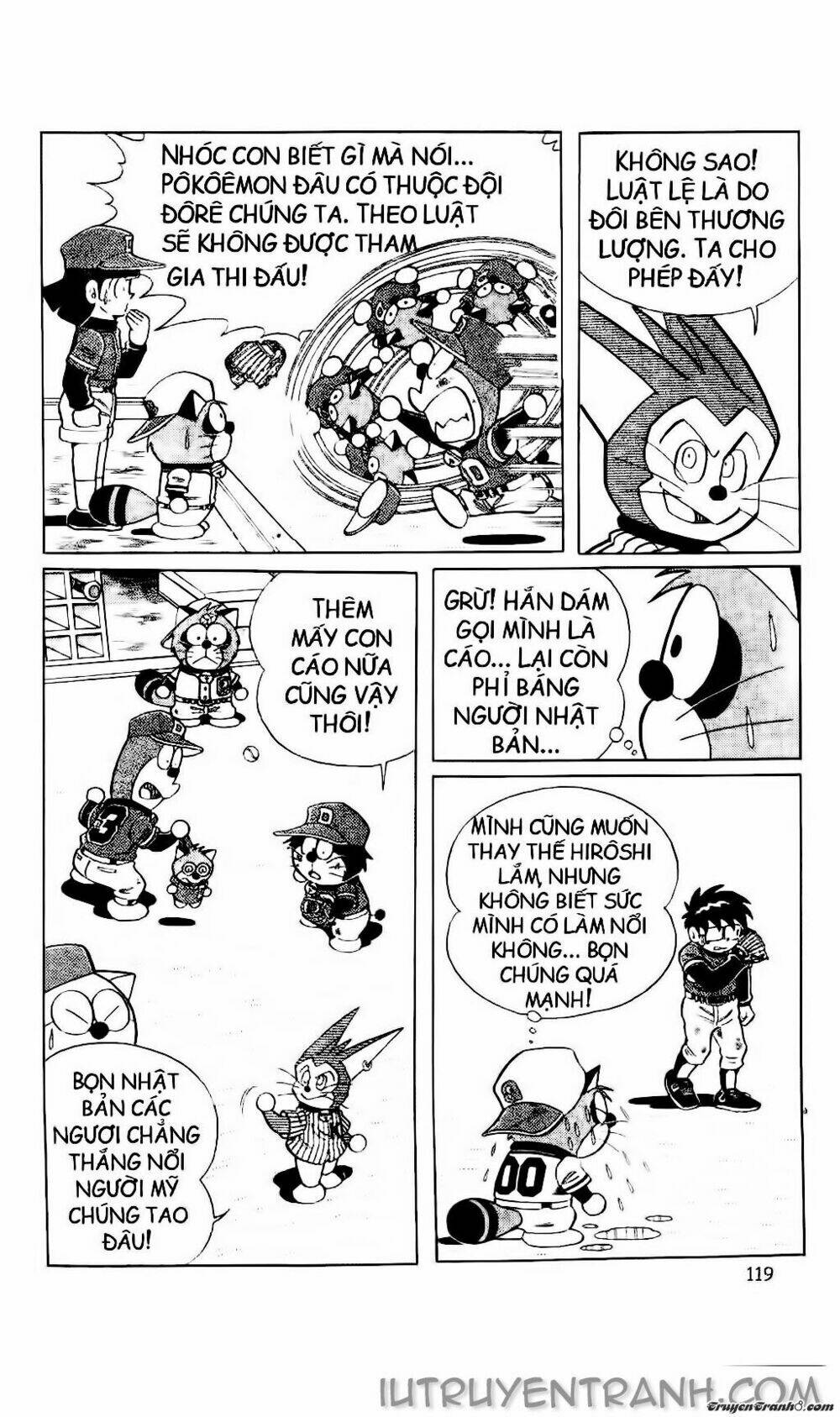 Doraemon Bóng Chày Tập 25 trang 9