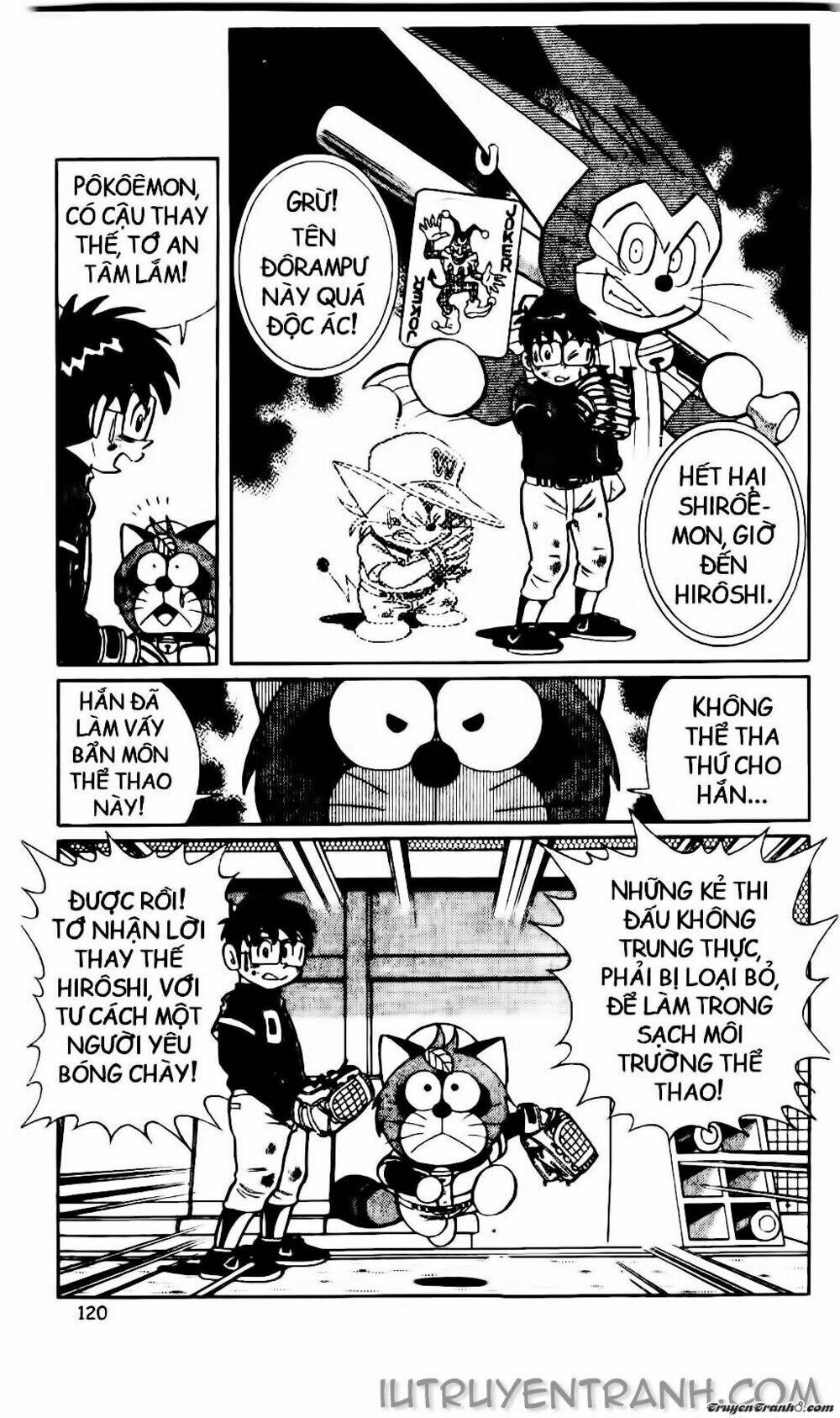 Doraemon Bóng Chày Tập 25 trang 10