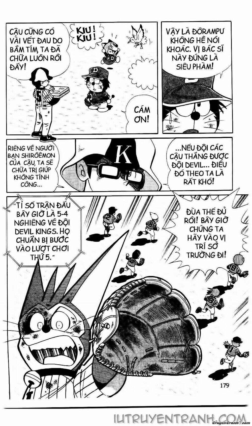 Doraemon Bóng Chày Tập 27 trang 17