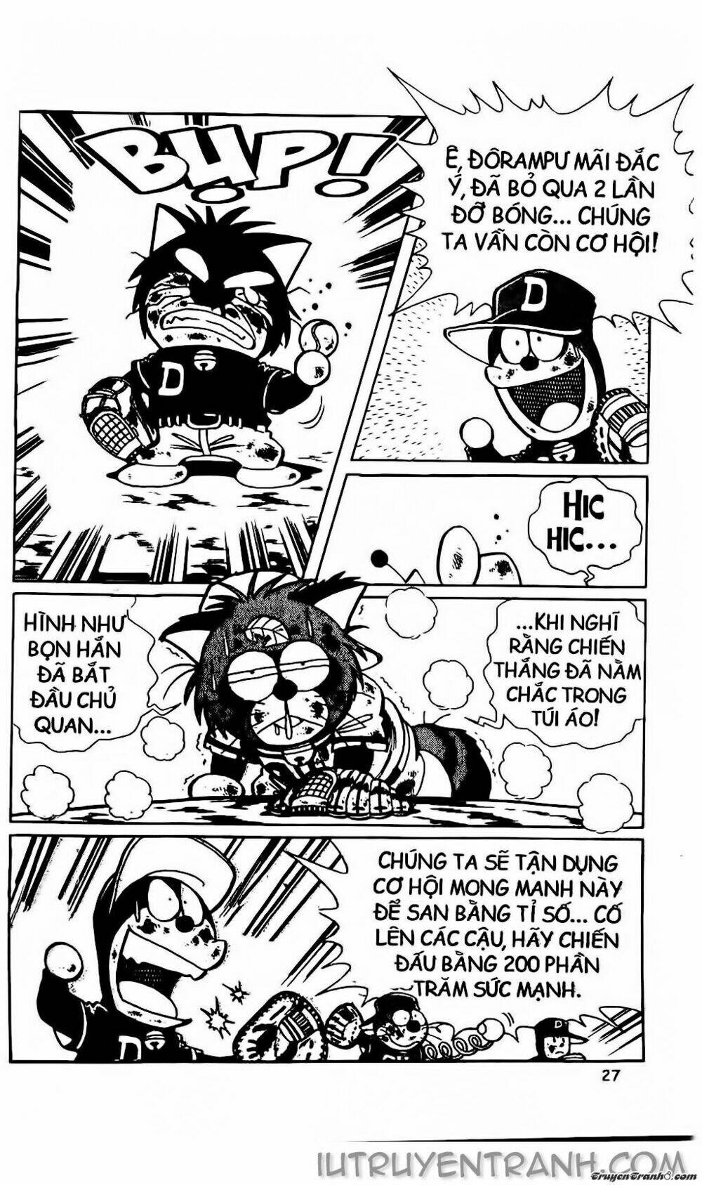 Doraemon Bóng Chày Tập 28 trang 21