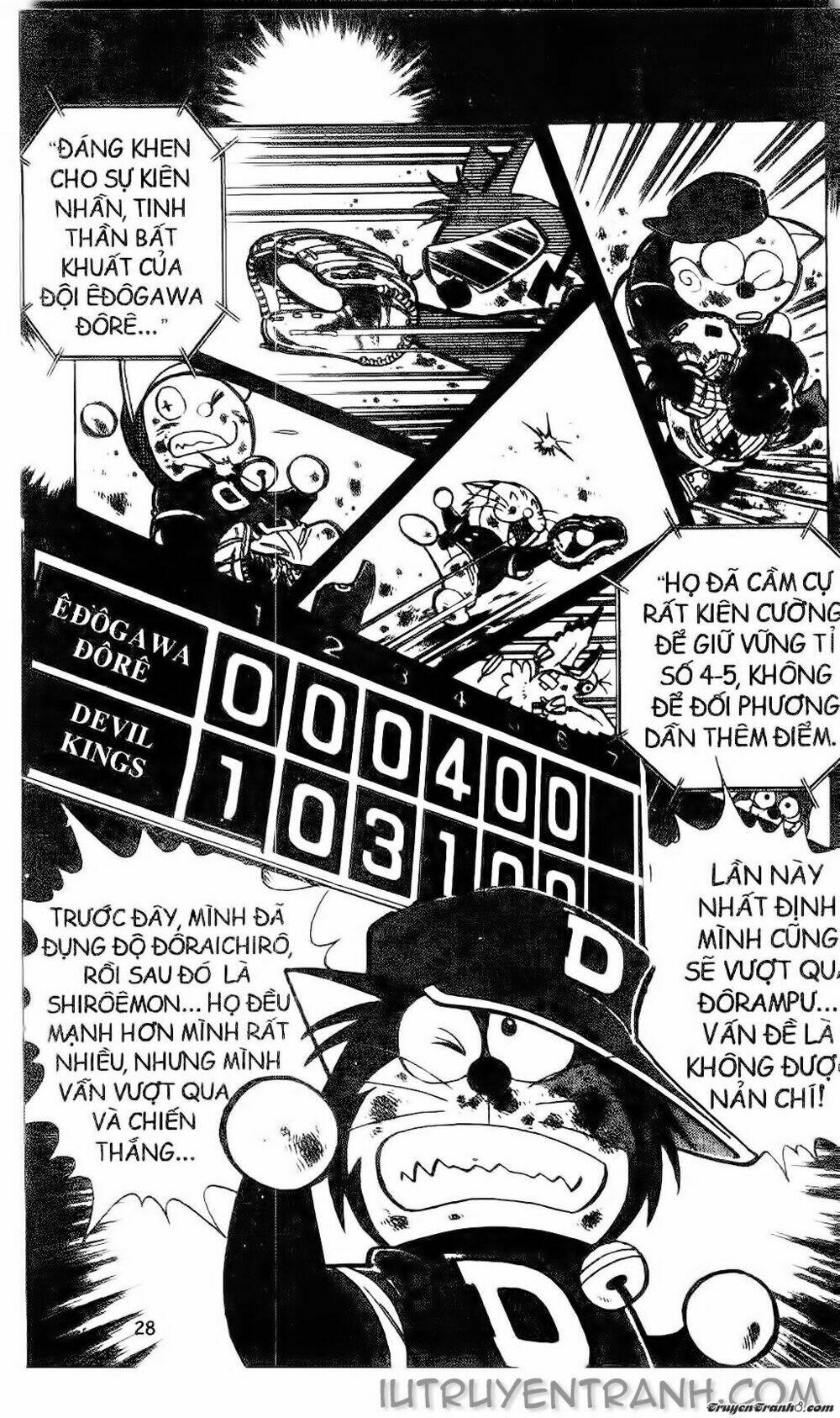 Doraemon Bóng Chày Tập 28 trang 22
