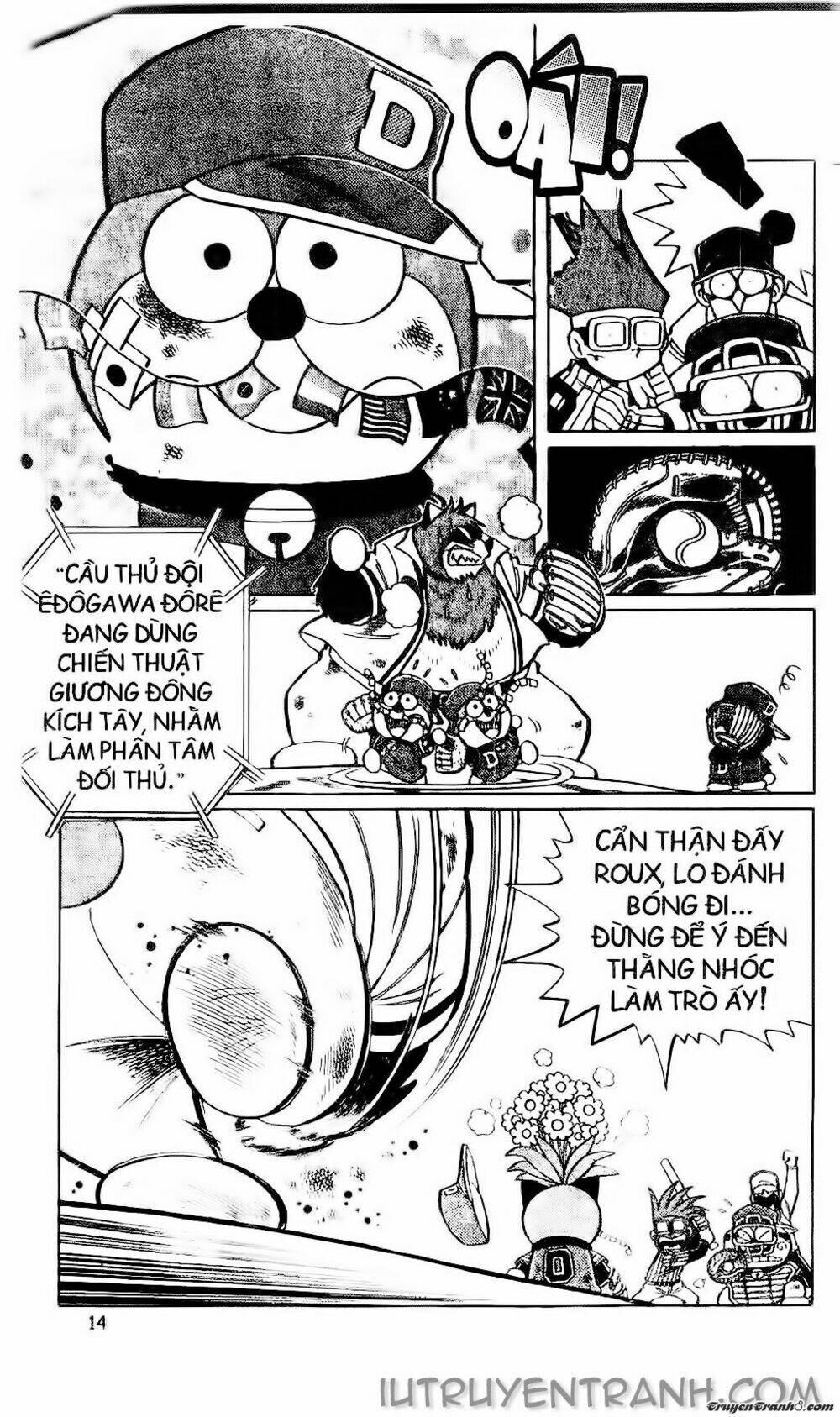 Doraemon Bóng Chày Tập 28 trang 8