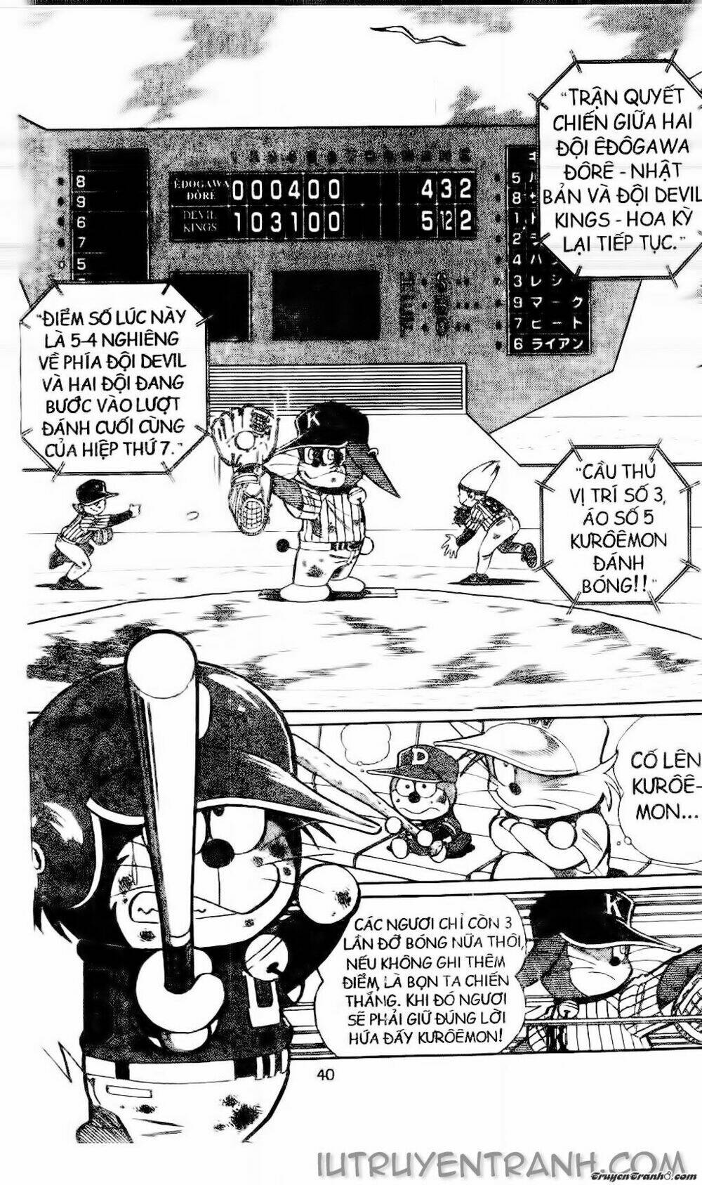 Doraemon Bóng Chày Tập 29 trang 8