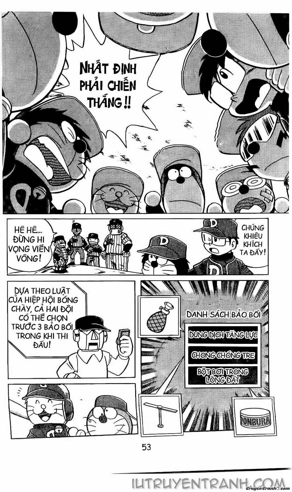 Doraemon Bóng Chày Tập 3 trang 3