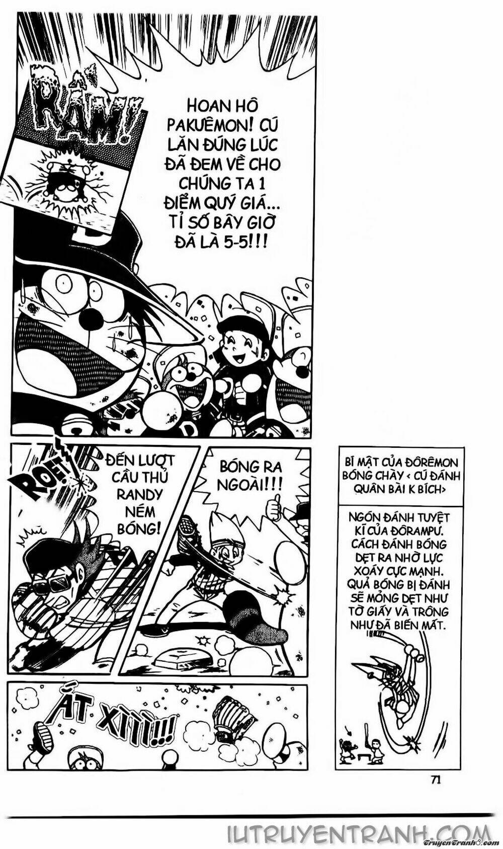 Doraemon Bóng Chày Tập 30 trang 13