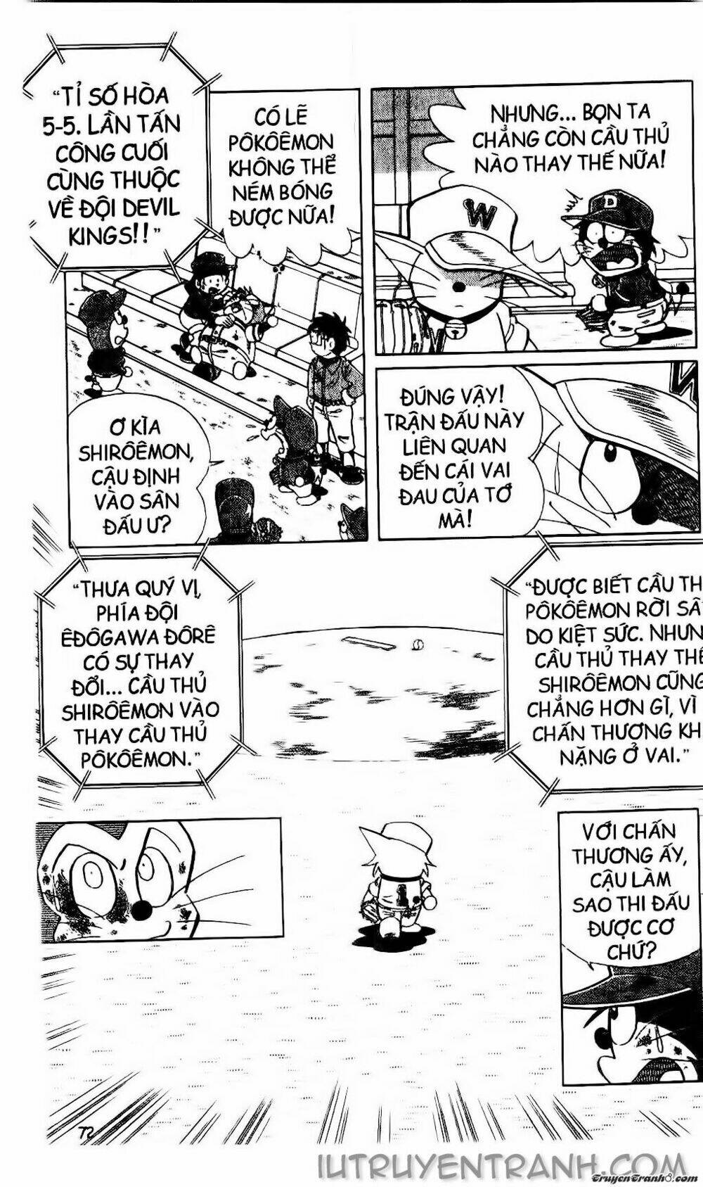 Doraemon Bóng Chày Tập 30 trang 14