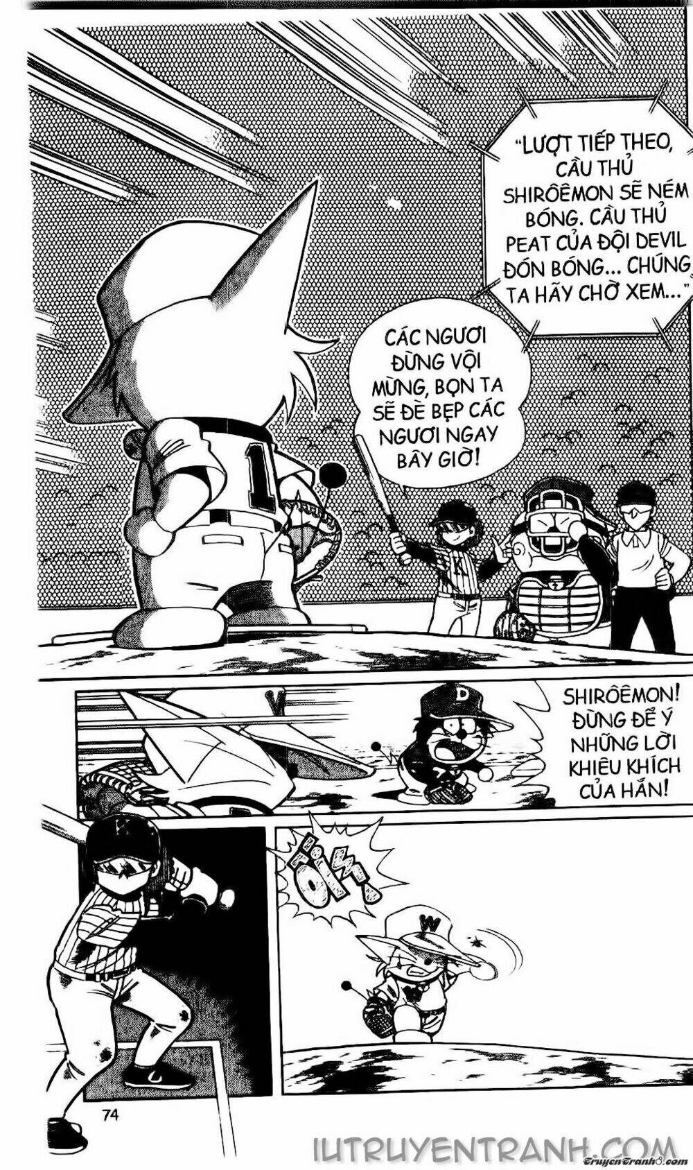 Doraemon Bóng Chày Tập 30 trang 16