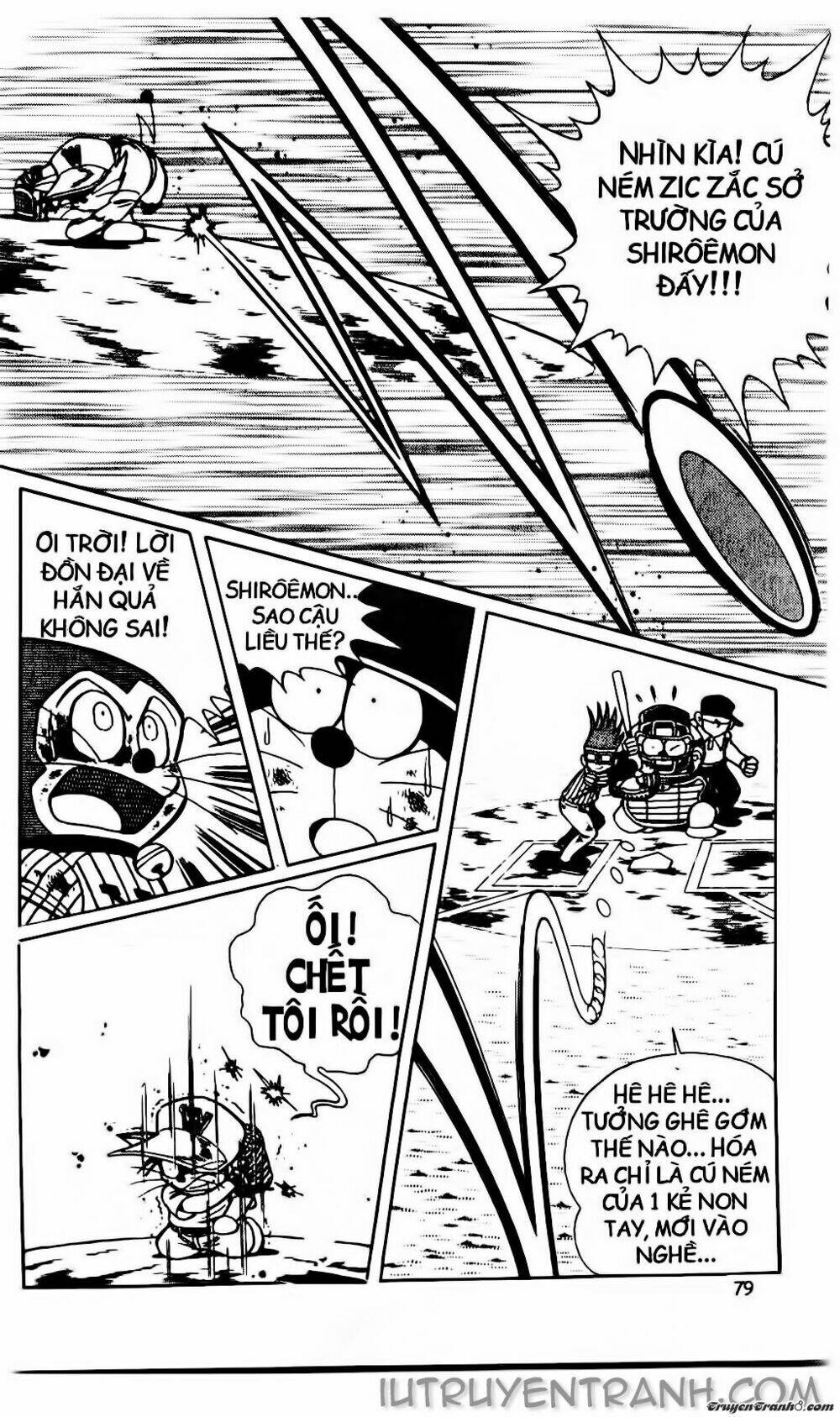 Doraemon Bóng Chày Tập 30 trang 21